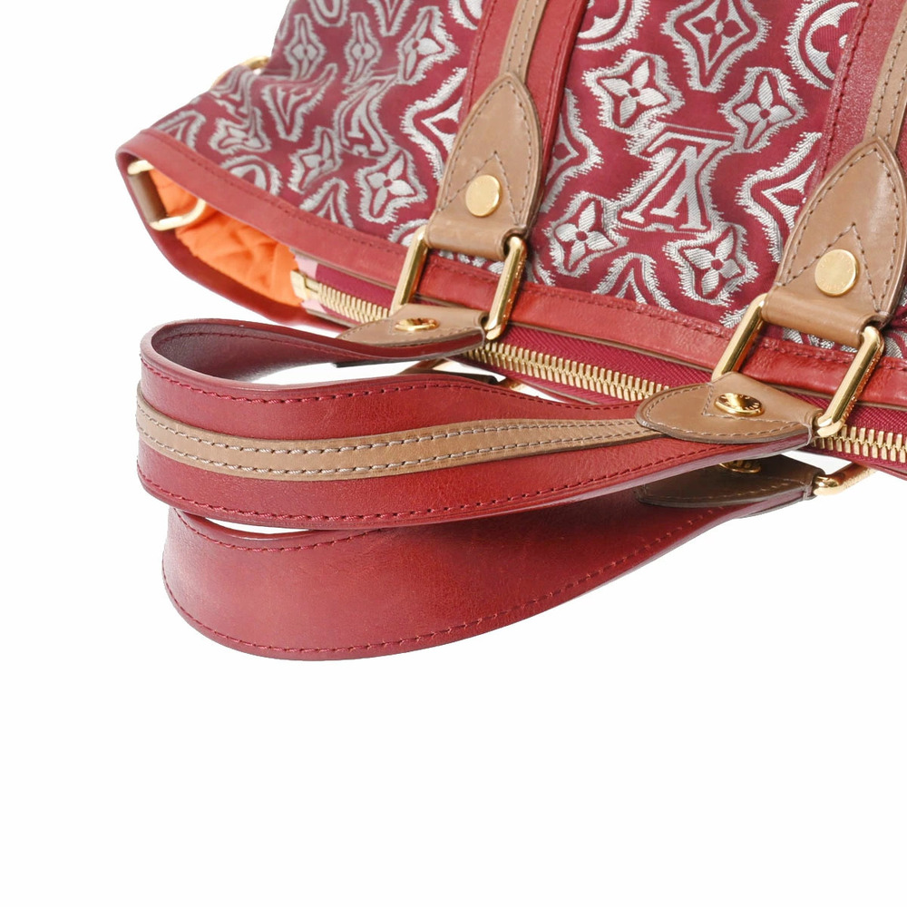 LOUIS VUITTON Aviator Pre Fall Collection Bordeaux Purple Red Leather Jacquard - Picture 3 of 11